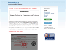 Tablet Screenshot of pointerfocus.com